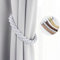 【CW】 Curtain Buckle Binding Rope PunchFree Magnetic SolidColor Hanging Pendant Tie Tieback