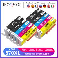 IBOQVZG หมึก CLI571 PGI570กระสวยหมึกสำหรับแคนนอน Pixma MG5750 TS5050 MG5751 MG5753 MG6850 MG6851 MG6852 TS5051 TS5053 TS5055 TS6055