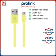 Cáp sạc -Truyền dữ liệu Prolink PUC101 Micro USB- Hàng chính hãng