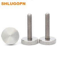 M3 M4 M5 M6 M8 M10 Stainless Steel 304 Handle Thumb Screw GB835 Knurled Big Flat Round Head Adjusting Bolt Advertising Nail