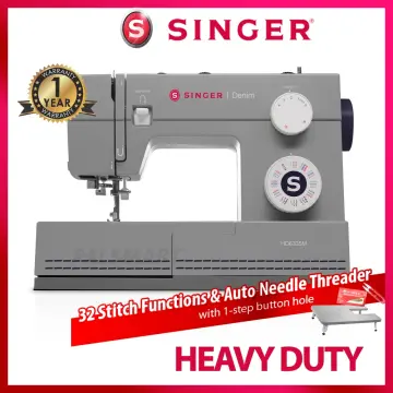 32 Stitch Heavy Duty Sewing Machine + HD0405S Overlocker + 24