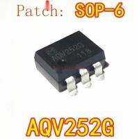 10ชิ้นเดิม AQV252G SOP-6 SMD สูงในปัจจุบันโหลดปกติเปิด60โวลต์รีเลย์ Optocoupler AQV252