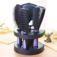 【CC】 In 5 Pcs Styling Set Makeup Adults Hair With Anti-Static Combs Mirror