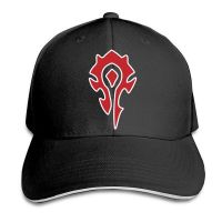 wow horde warcraft world of game print caps hats unisex hats men hats women hats youth hats cotton caps baseball caps go