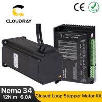 【YF】☸◆☒  Cloudray Nema 34 Closed Stepper Motor With Encoder 12N.m Servo Driver 1.5m