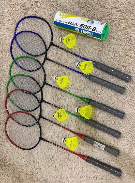 Badminton set Shuttlecocks Badminton Rackets for Students Professional