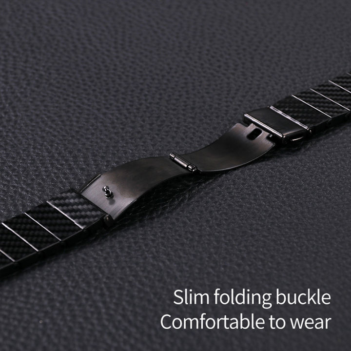 carbon-fiber-สาย-realme-gs7-max-สายนาฬิกา-lightweight-link-bracelet-สายนาฬิกาสำรอง-for-xiaomi-gs7-smart-watch