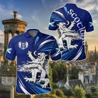 Scottish The Lion Rampant Of Scotland Unisex Adult Polo Shirt