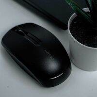 เม้าส์ไร้สาย(แบบเงียบ) สีดำ Metoo รุ่น EOSE 2.4G wireless silent Optical Mouse