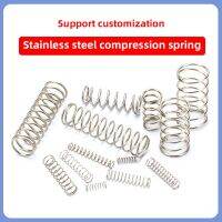 10pcs 304 Stainless Steel Precise Compression Spring Return Spring Steel Wire Coil Compression Springs