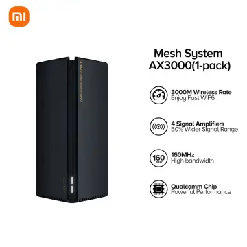The new Xiaomi Mesh System AX3000 is rated for wide-area Wi-Fi 6