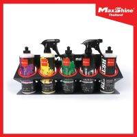 ชั้นวางขวดน้ำยา Maxshine Spray Bottle and Compound Holder – ที่วางน้ำยา Wall Mounted 5 Holes for 32oz