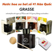 HCM Nước hoa xe hơi Grasse Diffuser Car perfume - Số 1 Hàn Quốc đủ mùi