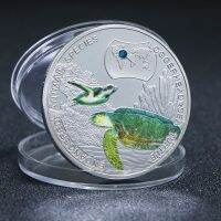 Clarissali Africa Wildlife Endangered Species Loggerhead Turtle Commemorative Zambia Gifts