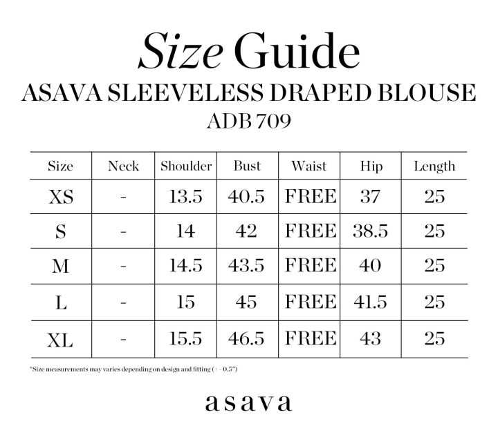 asava-ss23-asava-sleeveless-draped-blouse-เสื้อผู้หญิง-แขนกุด-คอตั้ง-แต่งเดรปไขว้ที่ด้านหน้า