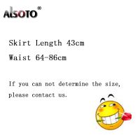 Hot Selling ALSOTO Fashion Summer Women Skirt Black  Mesh Pleated Skirts Womens Winter Faldas Mujer Saia Tutu Midi Etek Jupe