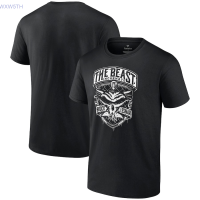 Brand 2023！New！WWE Fantics baru Brock Lesnar Superlex Supplex Co. Mens 2023 T-shirt Cetak Lesnar Beast Incarnate High quality products （Freeprinting of names）