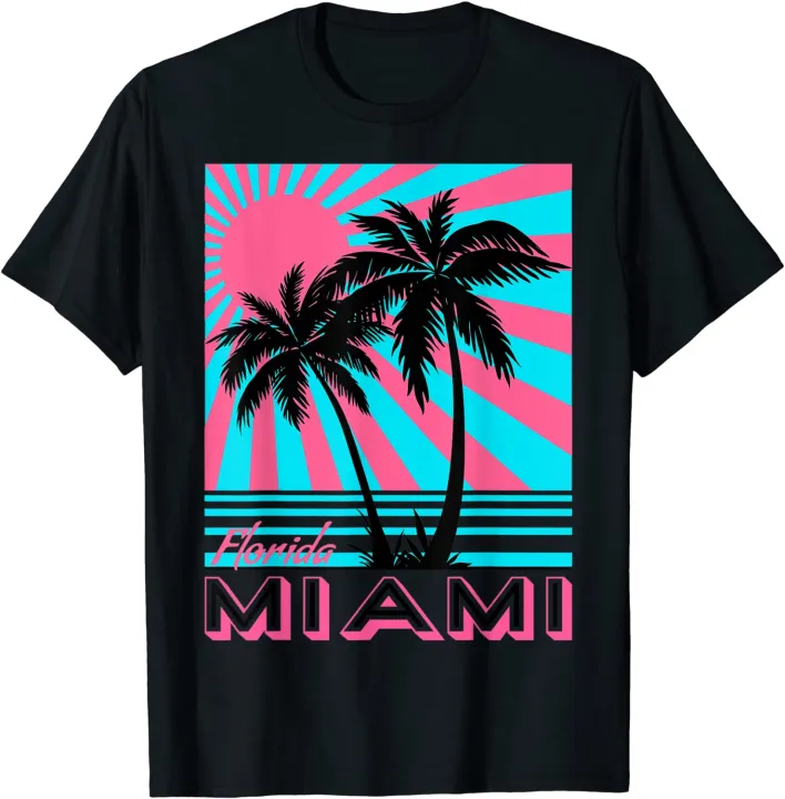 Miami palm tree shirt Clearance