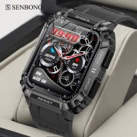 【LZ】 SENBONO 2023 New Men Smartwatch 1.95 Inch Screen Bluetooth Call Dial Custom Sport Waterproof Smart Watch for Men Women