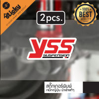 ขายเป็นคู่ sticker สติ๊กเกอร์ลาย Yss ติดได้ทุกที่ ได้ 2 ชิ้น