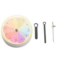 Unique Lemon Pattern Kitchen Refrigerator Fridge Magnet Portable Wall Clock Arabic Numeral Magmatic Clock Home Decoration