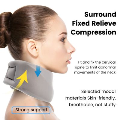 Medical Cervical Neck Traction Prevent leaning forward Neck Fixation Support Posture Corrector Collar Protector Health Tool