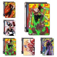 Anime Chainsaw Man iPad Case For 9 8 7th With Pencil Holder Generation iPad Case For 4 5 6 Mini Air 1 2 4 10.2 11 12.9 inch