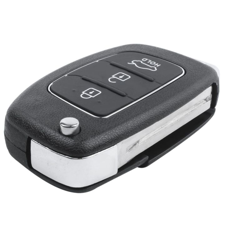 5x-flip-key-shell-fit-for-hyundai-ix45-santa-fe-remote-key-case-fob-3-button-black