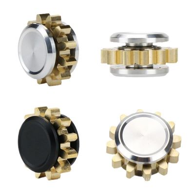 Mini Metal Gear Fidget Spinner Antistress Portable Gyroscope Adults Stress Reliever Autism ADHD Toys for Children Gifts for Kids