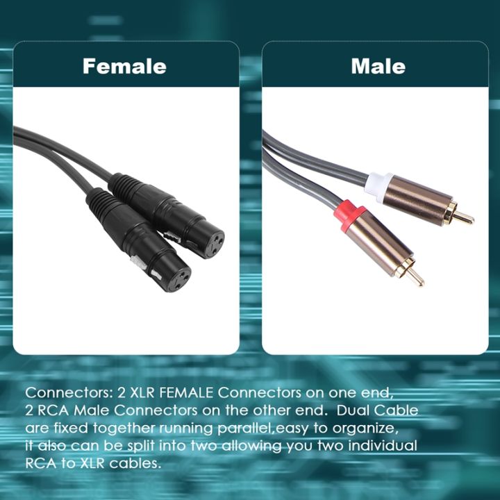 dual-female-xlr-to-rca-cable-heavy-duty-2-xlr-female-to-2-rca-male-patch-cable-hifi-stereo-audio-connection-cable-wire