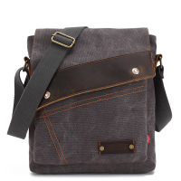 Mens Shoulder Bag Casual Canvas Bag Male Multi-pocket Small Crossbody Bags for Men Messenger Bag Men Handbags