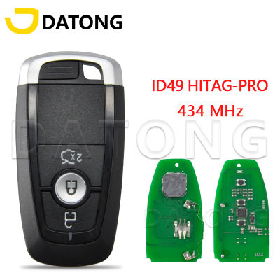 Datong World รถรีโมทคอนล Key Fit สำหรับ Ford Mondeo Mustang Edge Fusion M3N-A2C93142600 ID49 HITAG-PRO Promixity Smart Card