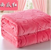 Solid Soft Warm Velvet Blanket Autumn Winter Warm Couch Bed Throw Blanket Home Decor Flower Bedding Bedspread Blanket