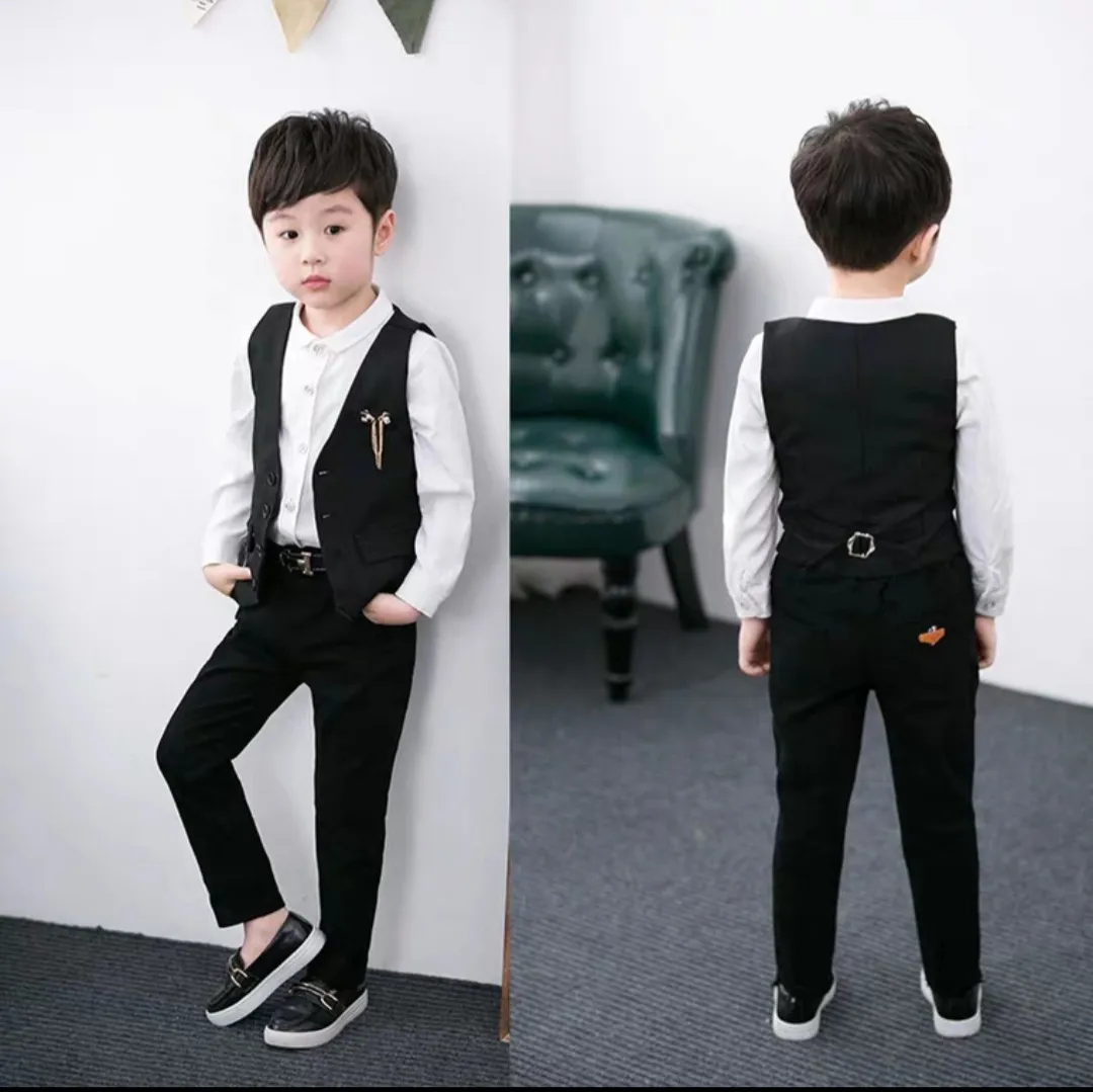 Áo vest cho bé trai hàng thương hiệu Chippo diện Tết với phong cách Hàn Quốc 