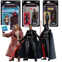 Hasbro ชุดประกอบโมเดลต้นฉบับสตาร์วอร์สคอลเลตชั่นวินเทจ Obi-Wan Kenobi Vader อนิเมะของขวัญโมเดลของเล่นตุ๊กตาขยับแขนขาได้สำหรับเด็กผู้ชาย