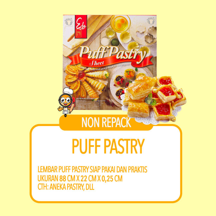 EDO PUFF PASTRY SHEET 750GR Lazada Indonesia