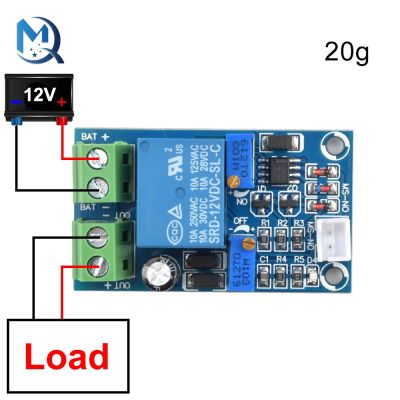 12V Battery Low Voltage Cut off Automatic Switch Recovery Protection Board Module Undervoltage Switch Module Charging Controller