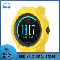 Blesiya เปลือกอุปกรณ์ป้องกันฝาครอบป้องกันซิลิโคนสำหรับสมาร์ทวอท์ช E2 Ticwatch