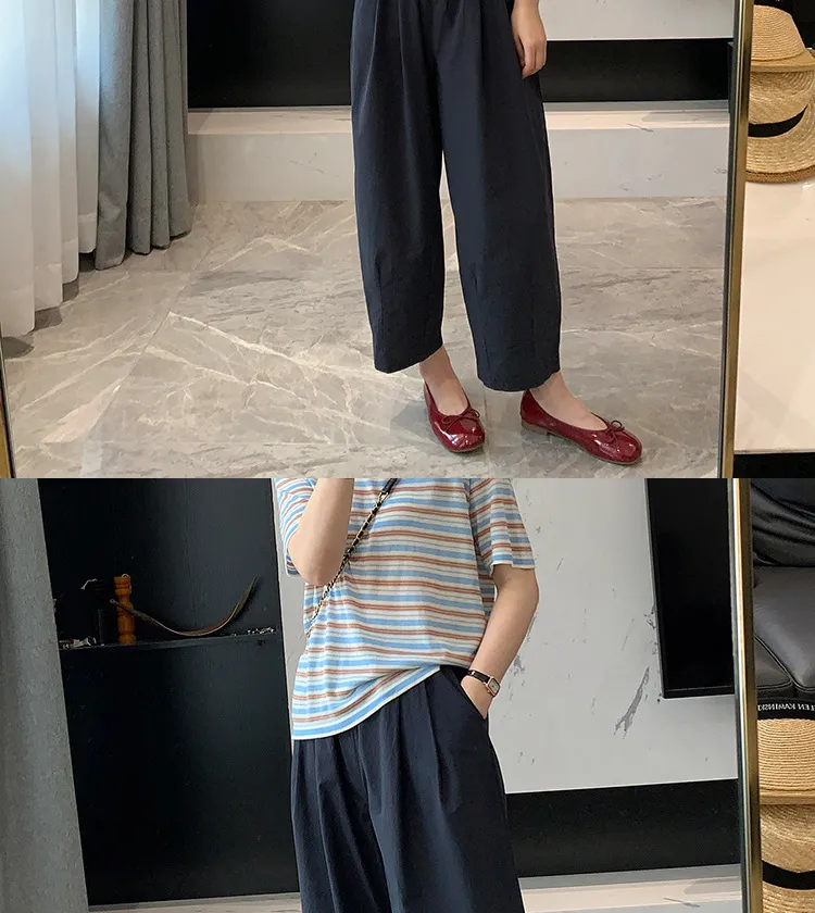 Supply Japanese Style Workwear Wide Leg Balloon Pants Women's