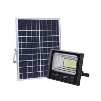 Solar light  (แสงสีขาว) 100W สปอตไลท์ โคมไฟสปอตไลท์ ไฟโซล่าเซลล์ ไฟLED รับประกัน 1ปีแสงสีขาวอบอุ่น/แสงสีขาว