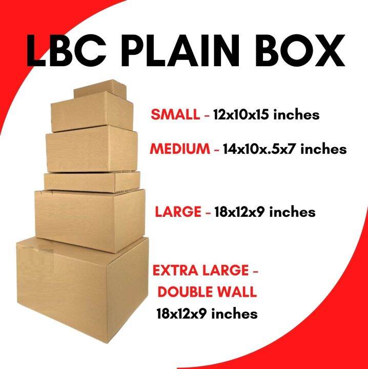 Shipping LBC Box (5 pcs/Bundle) | Lazada PH