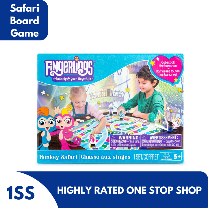 Fingerlings Monkey Safari Board Game Lazada PH