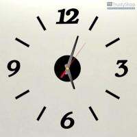 TRUSTY นาฬิกาติดผนัง ของแต่งบ้าน ยอดฮิต DIY 3D Wall Clock No. 2393