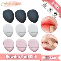 Makeup Sponge Powder Puff Set Concealer Foundation Beauty Cosmetic Cushion Mini Finger Puff Dry and Wet Make Up Sponge Tools