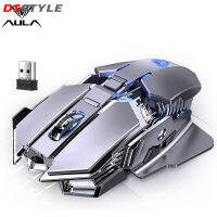 DSstyles SC300เมาส์สำหรับเล่นเกมส์ไร้สาย4ไฟสีสัน7ปุ่ม Mouse Komputer เงียบกลไก1600DPI สำหรับแล็ปท็อปและแท็บเล็ต