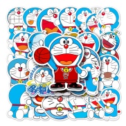 Set 10 50 Sticker Hình Doraemon Ngộ Nghĩnh Chống Thấm Nước