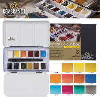 REMBRANDT สีน้ำเค้ก PORTRT 12สี (RWC SET METAL 12 PANS PORTRT.)