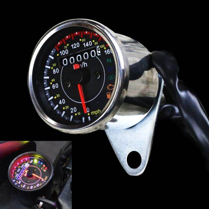 Bike Speedometer Analog (Mechanical Odometer Fits 26