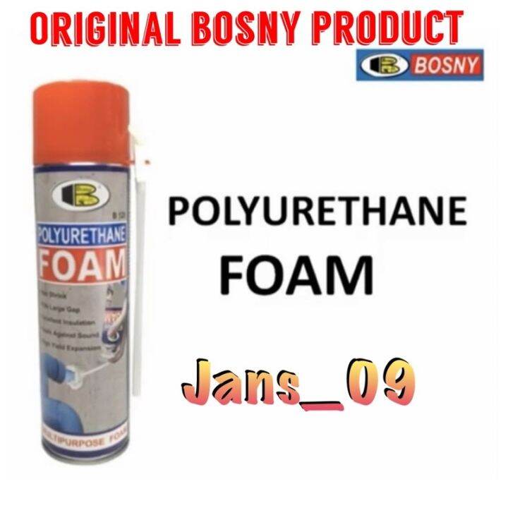 Hot Polyurethane Foam 500cc Bosny Brand Lazada Ph 2786