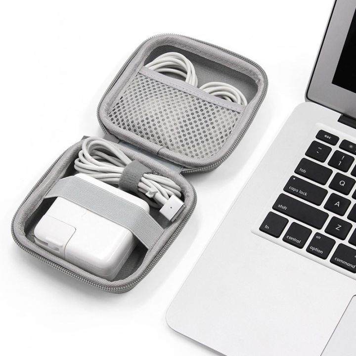 baona-กระเป๋าเก็บสายชาร์จ-macbook-ipad-iphone-เป็นเคสแข็งกันกระแทกได้-กระเป๋าจัดระเบียบ-กระเป๋าอะแดปเตอร์macbook